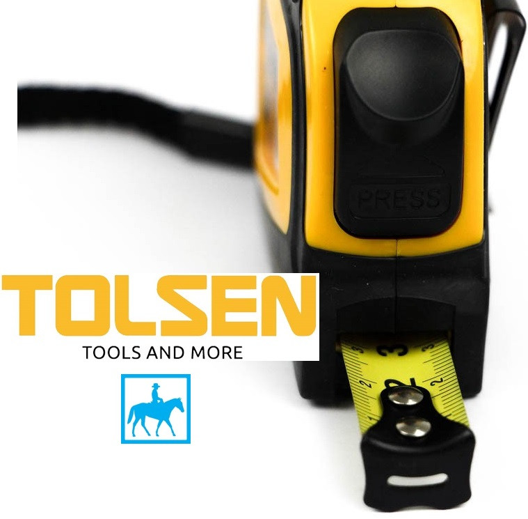 Thước kéo cuộn tự động 10 mét Tolsen 36016