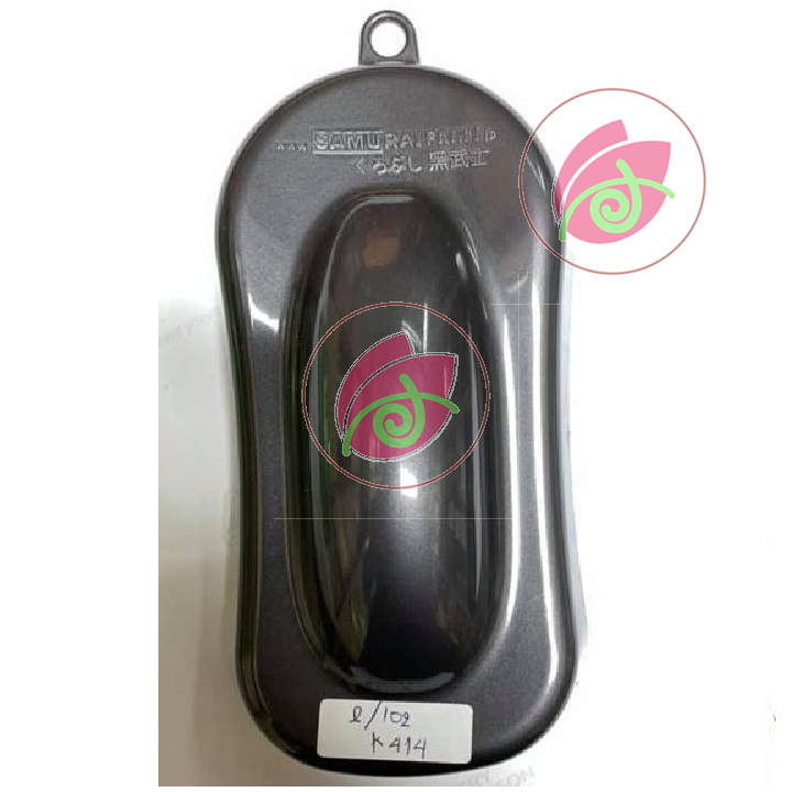 Sơn xịt Samurai màu Xám Kim Loại - K414 (400 ml)