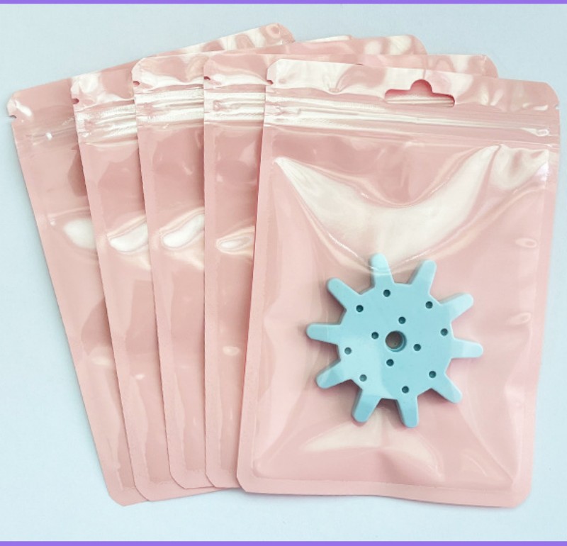 Set 50/100 Túi zip đựng đồ màu macaron