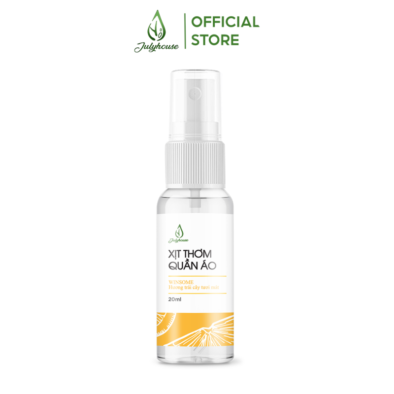 Xịt thơm quần áo Winsome 20ml hương nước hoa quyến rũ JULYHOUSE