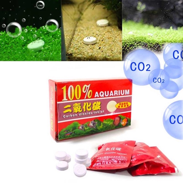Viên Nén Co2 Cho Hồ Cá Thủy Sinh (36 Viên - 50gr)