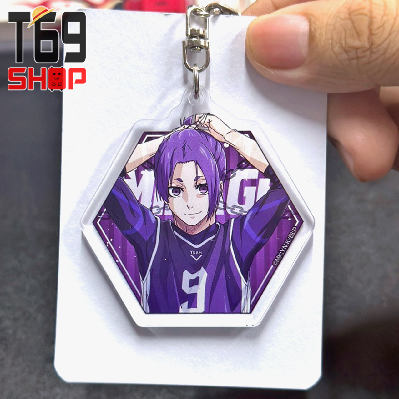 Móc khóa mica anime Blue Lock - Mẫu 3 [T69 Shop]