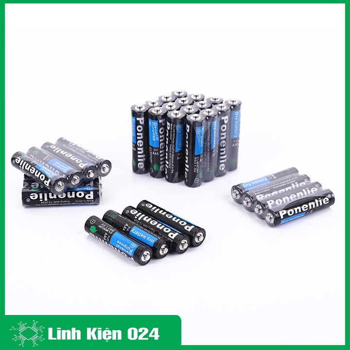 Bộ 2 viên pin 1.5V AA / AAA tùy chọn