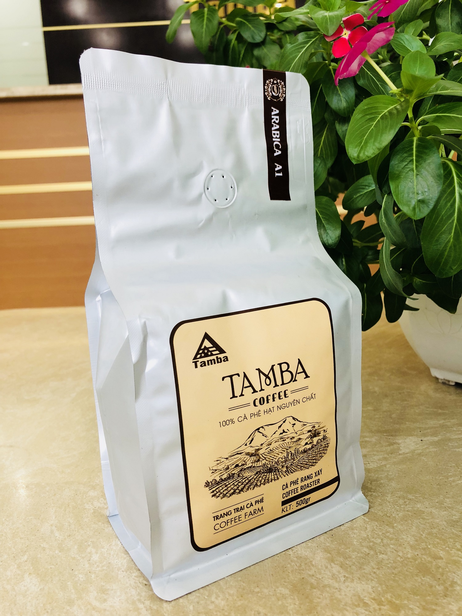 Cà phê hạt Arabica - Light Roast - Tamba Coffee - 500gr