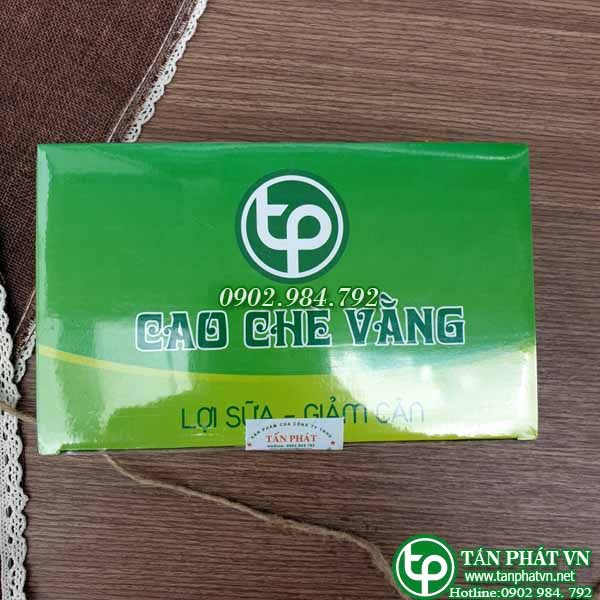 Cao chè vằng hộp 50 miếng ( lợi sữa, giảm cân) - tấn phát