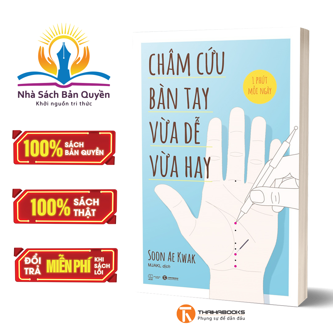 Sách - Châm cứu bàn tay – Vừa dễ vừa hay