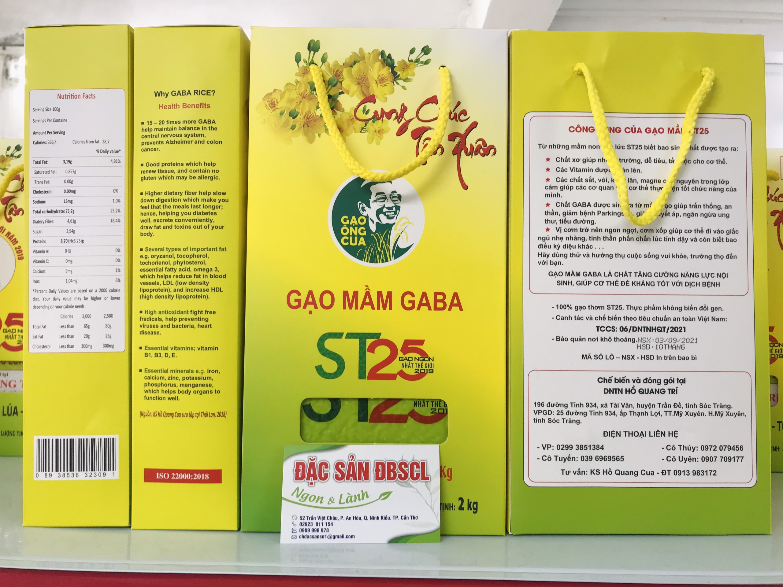 Gạo Mầm ST25 Gạo Ông Cua