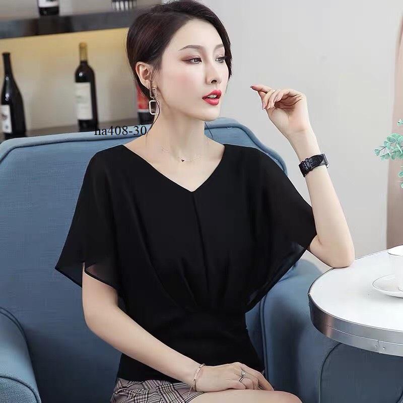 ha408- ÁO THIẾT KẾ TAY CÁNH DƠI SANG TRỌNG