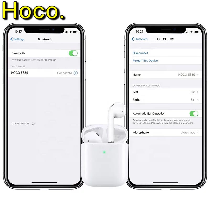 Tai nghe Bluetooth True Wireless Hoco ES39 Original series V5.0