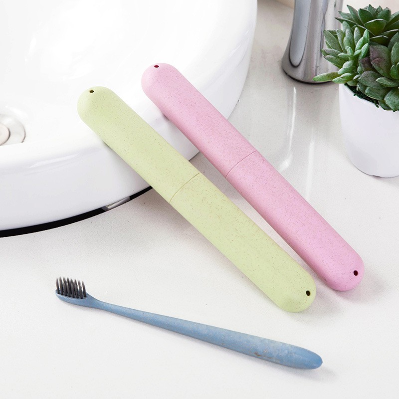 [HCM]Hộp Đựng Bàn Chải Đánh Răng Lúa Mạch Thân Thiện Môi Trường