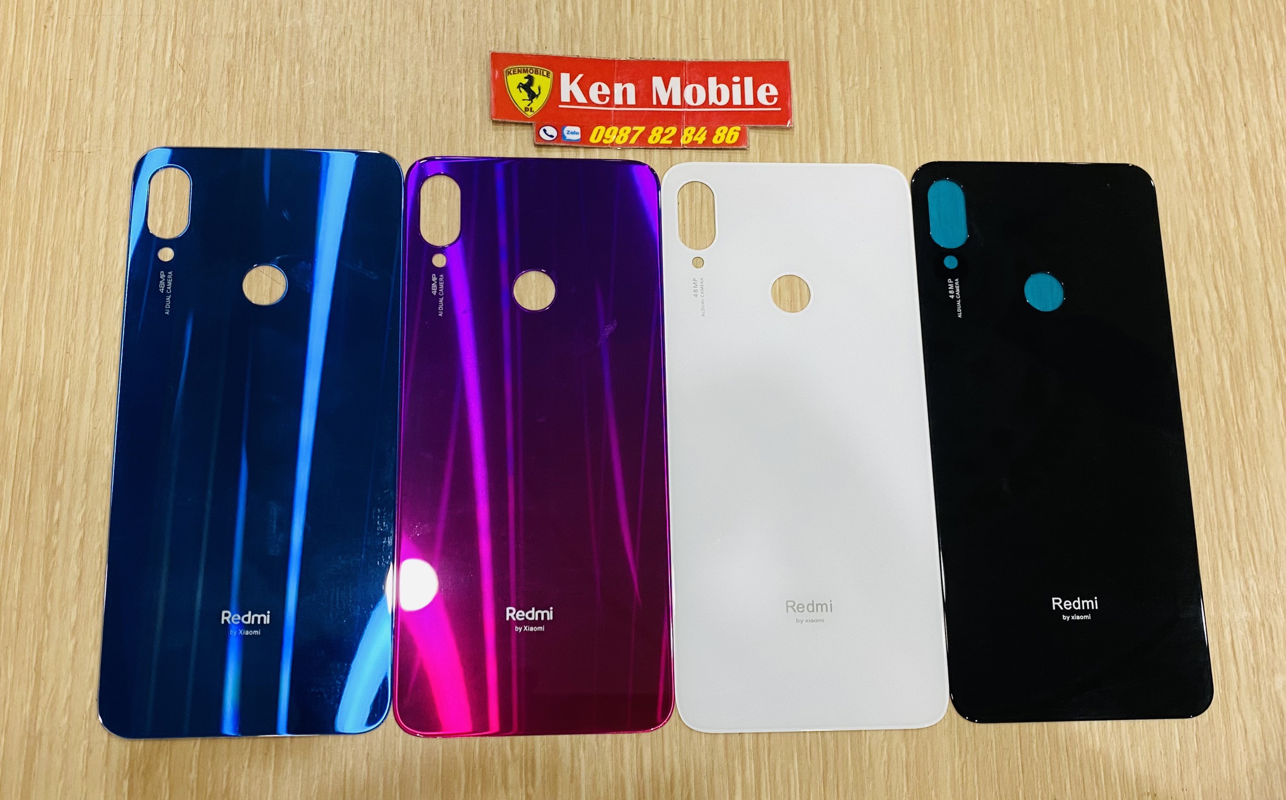 Nắp lưng - bo viền kèm khung xương xiaomi redmi note 7 / redmi note 7 pro