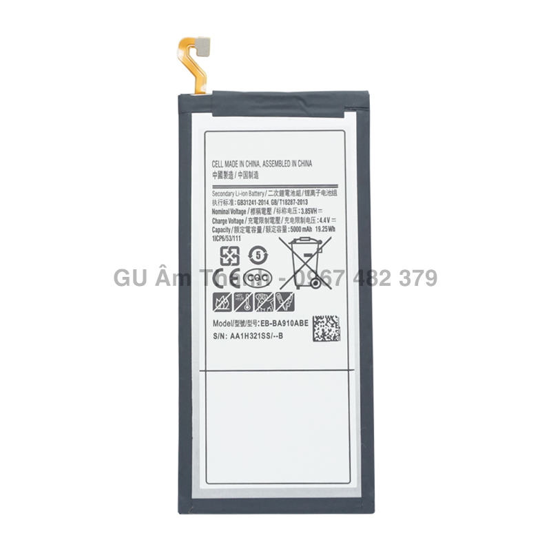 Pin thay thế cho samsung galaxy a9 pro sm-a910f 5000mah zin