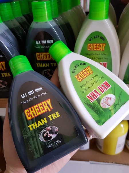 [ Hàng xịn ] Gell keo lột mụn CHEERY 200g, gell dạng đặc , độ dính rất cao , mùi thơm
