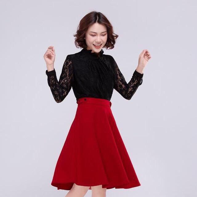 [HCM]CHÂN VÁY XÒE PHONG CÁCH ( KÈM HÌNH THẬT)