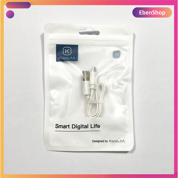 Cáp sạc Micro hiệu Kuulaa dài 0.3m
