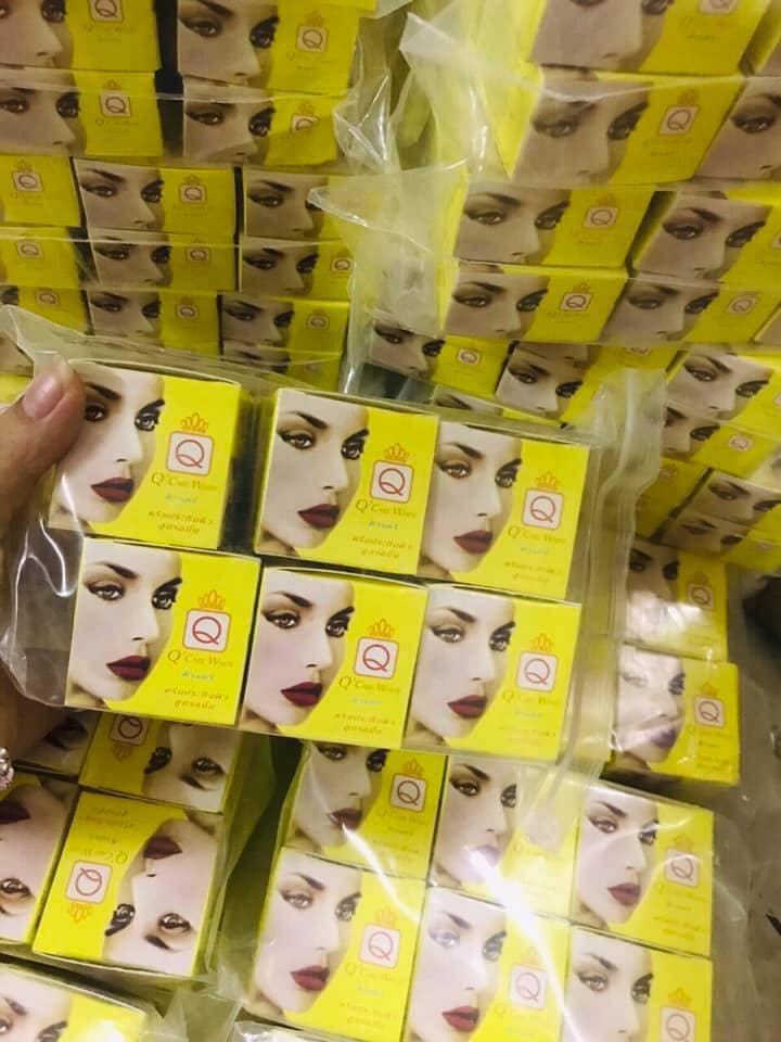 [HCM]Kem Nghệ Mụn Trắng Da Qcare Thái Lan 5gr