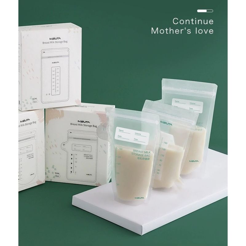 TÚI TRỮ SỮA 200ML MISUTA (CÓ VÒI RÓT)