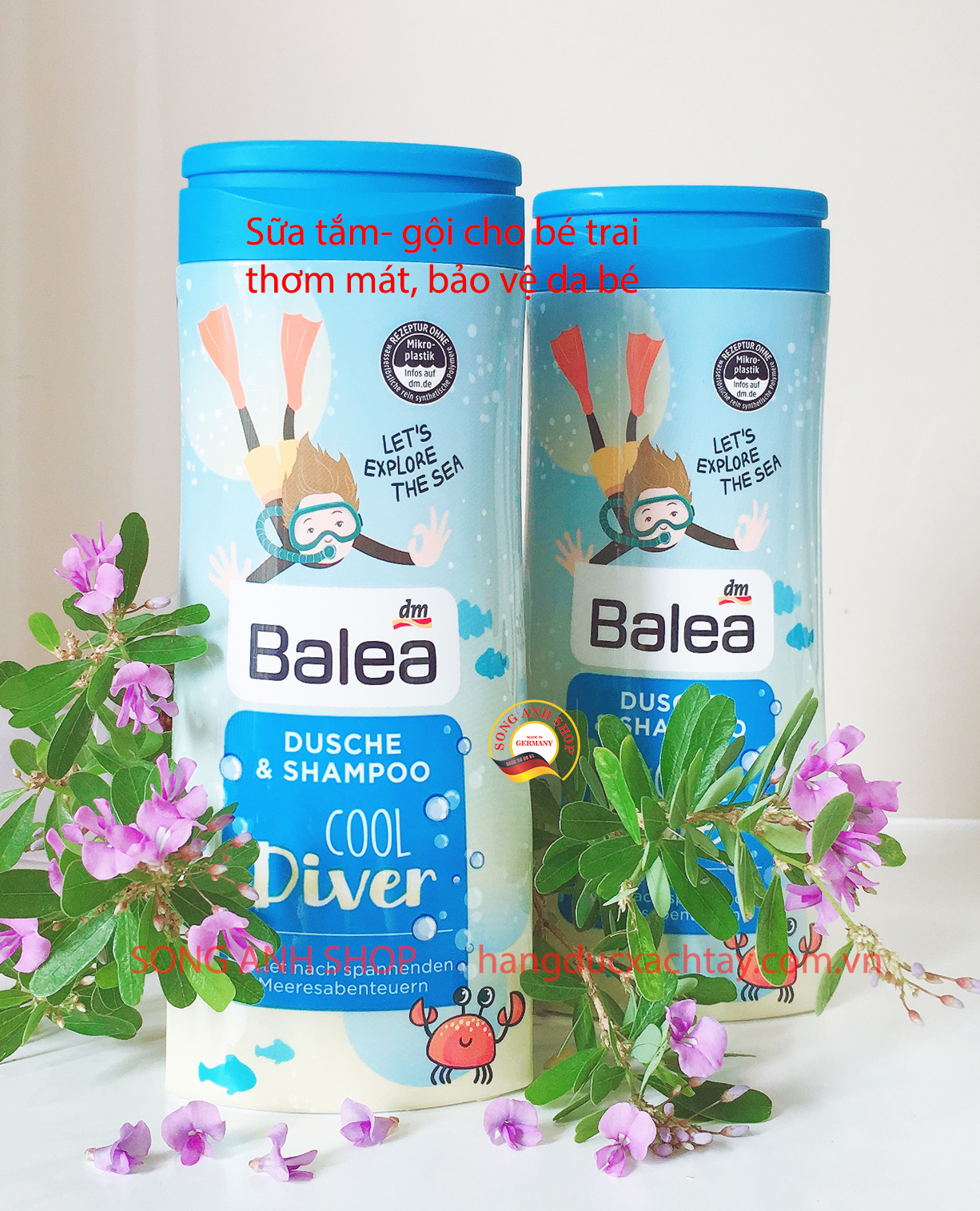 for boys Balea Shower & Shampoo Balea Cool Diver