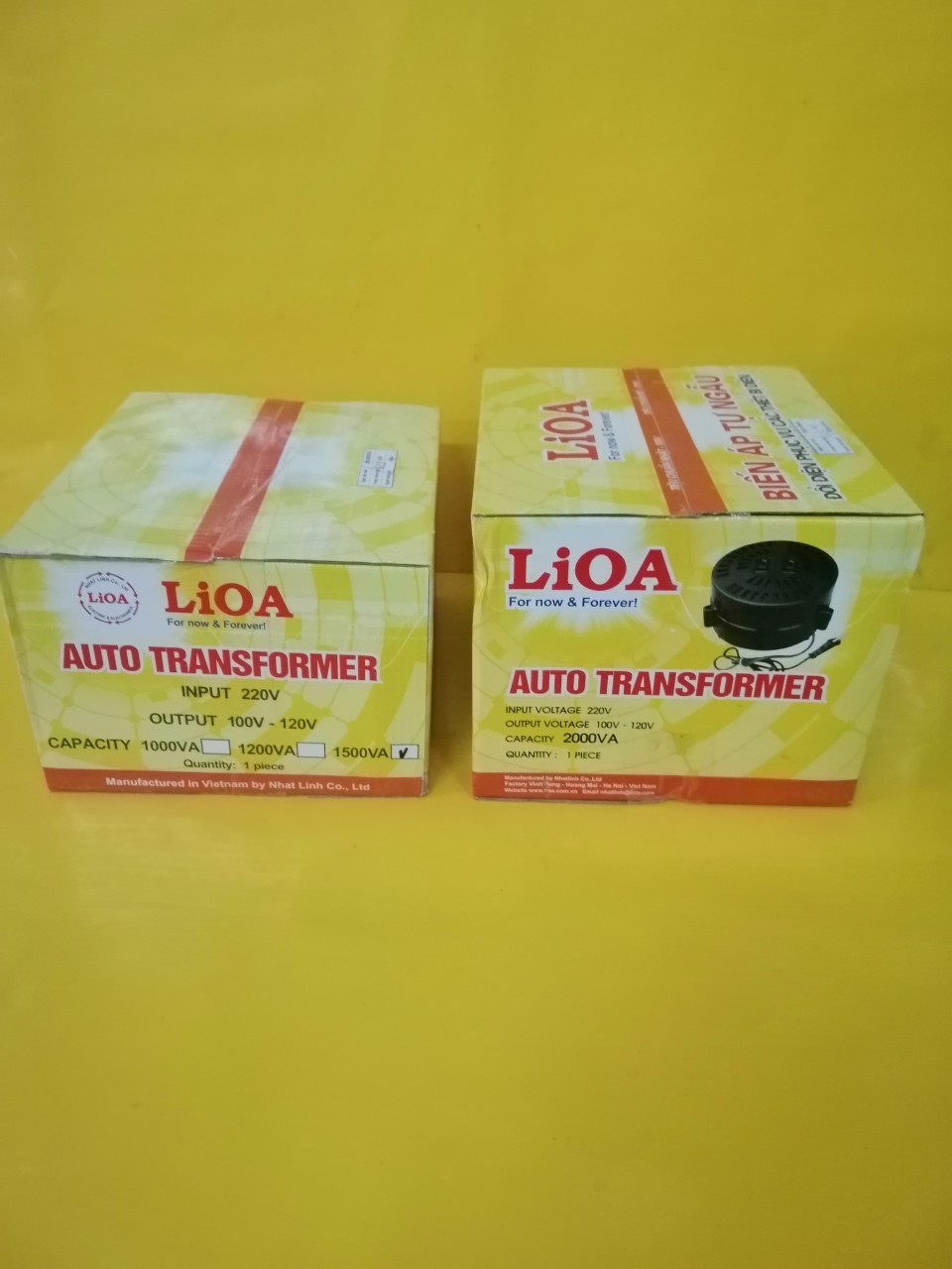 ĐỔI NGUỒN LIOA 1500W - 2000W (Đổi nguồn 220V sang 100V)