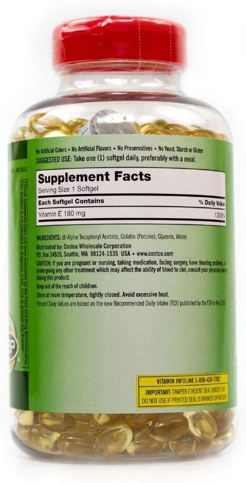 Vitamin E Kirkland Signature 500 Viên