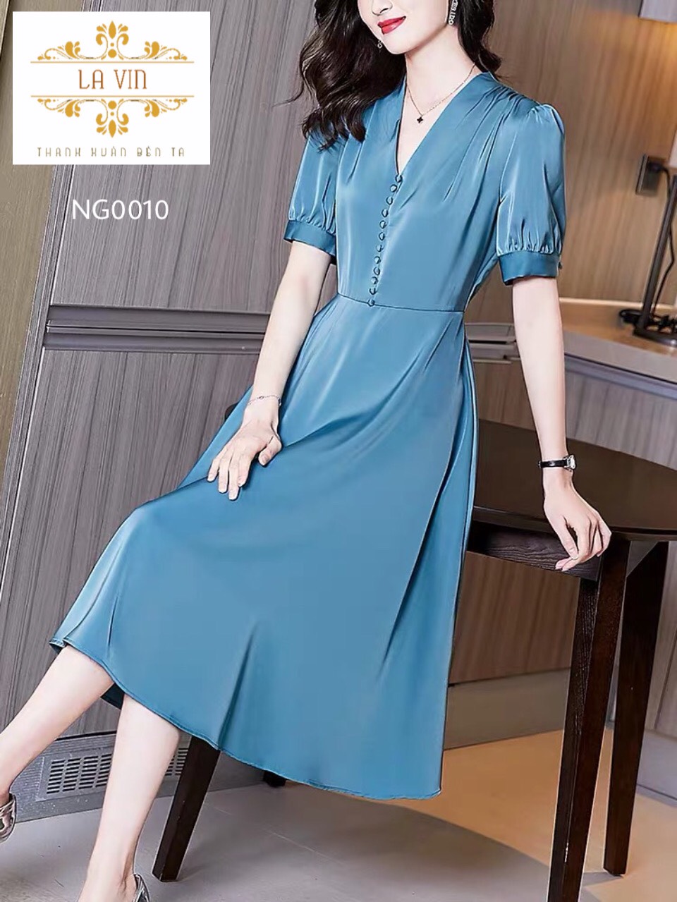 ĐẦM LỤA CAO CẤP - NG0010