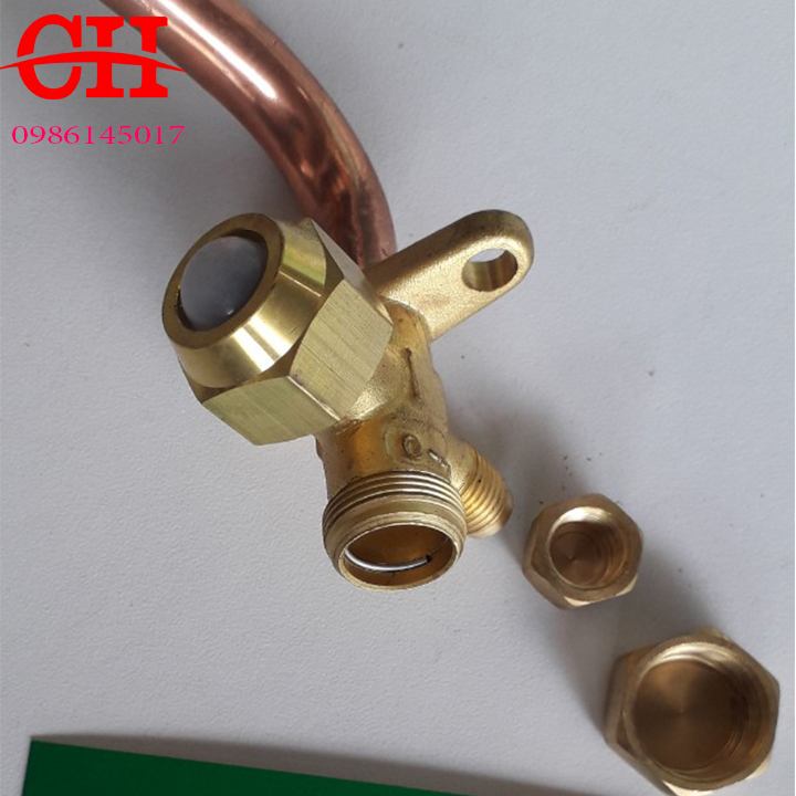 Van khóa dàn nóng điều hòa phi 6, phi 10, phi 12