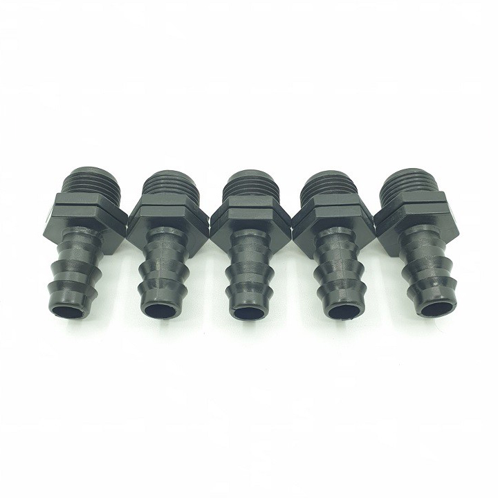 Khởi thủy ống pe/ldpe 16mm / ống 20mm - đầu nối ren ngoài 21mm ra ống 16mm, 20mm
