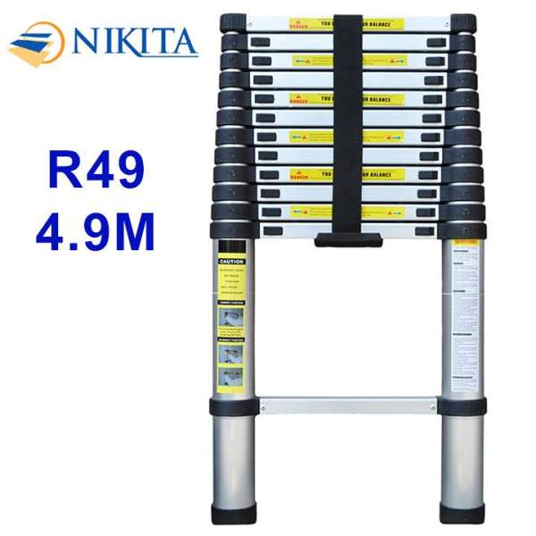 Thang nhôm rút đơn Nikita R49 - 4.9m