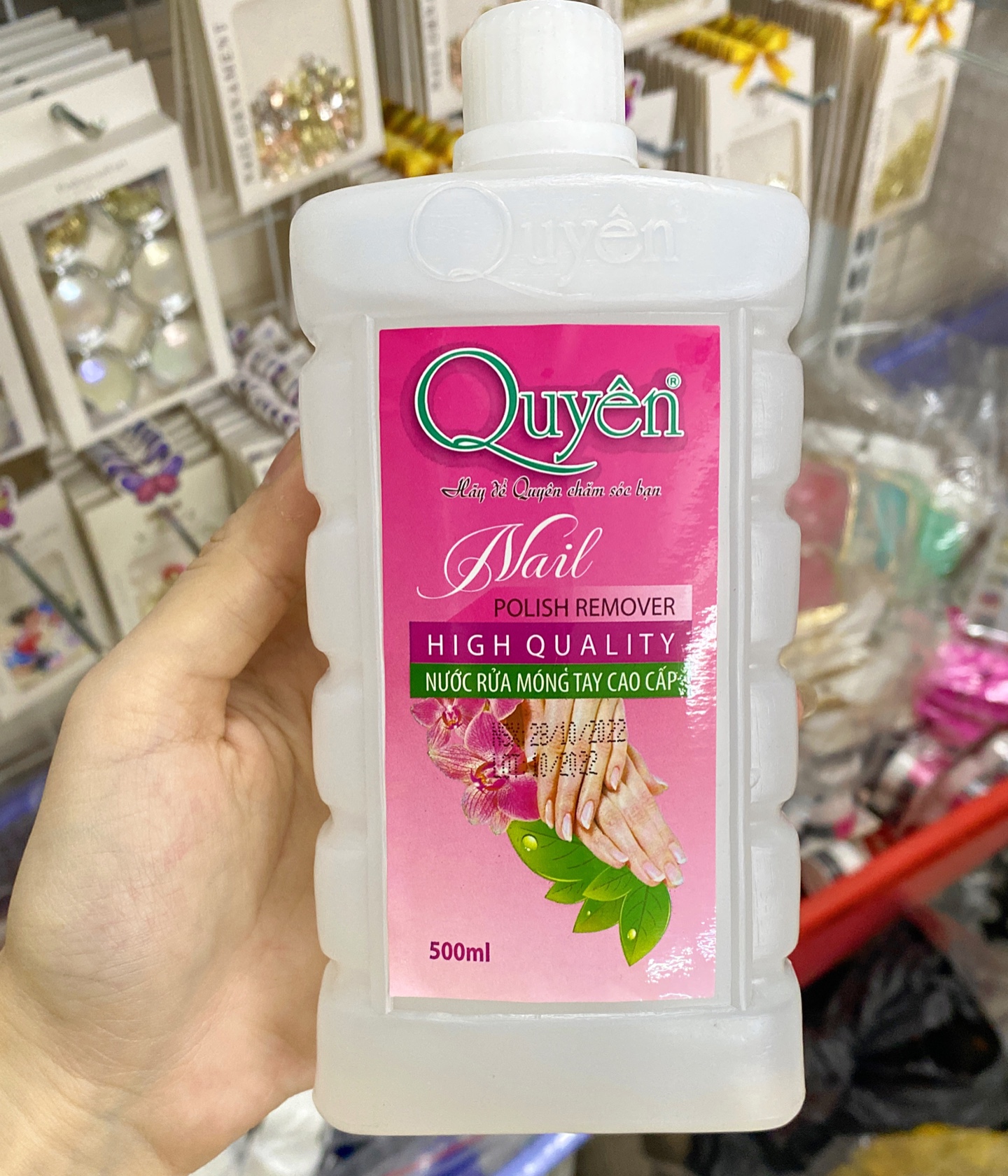 Nước Rửa Móng Tay Quyên Cao Cấp - Sugar Nails