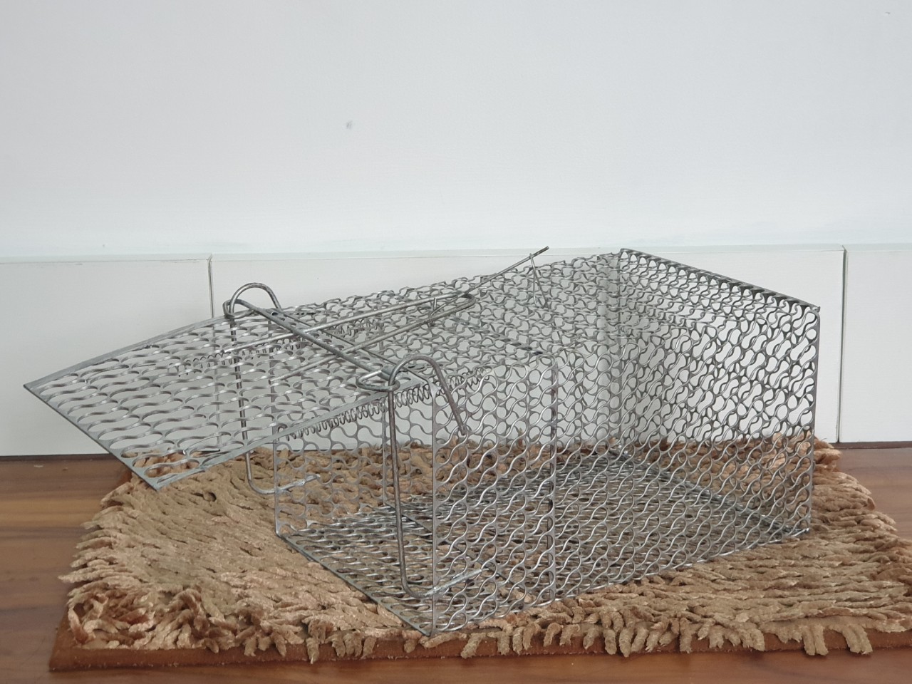 Bẫy lồng chuột sắt kt: 25x18x14 cm