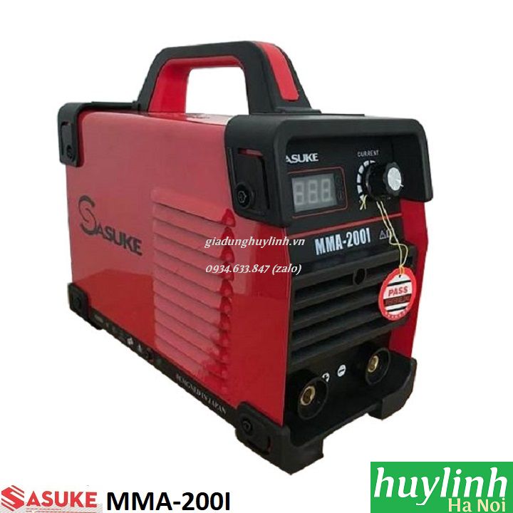 Máy hàn que điện tử Sasuke MMA-200I - Dòng hàn 200A