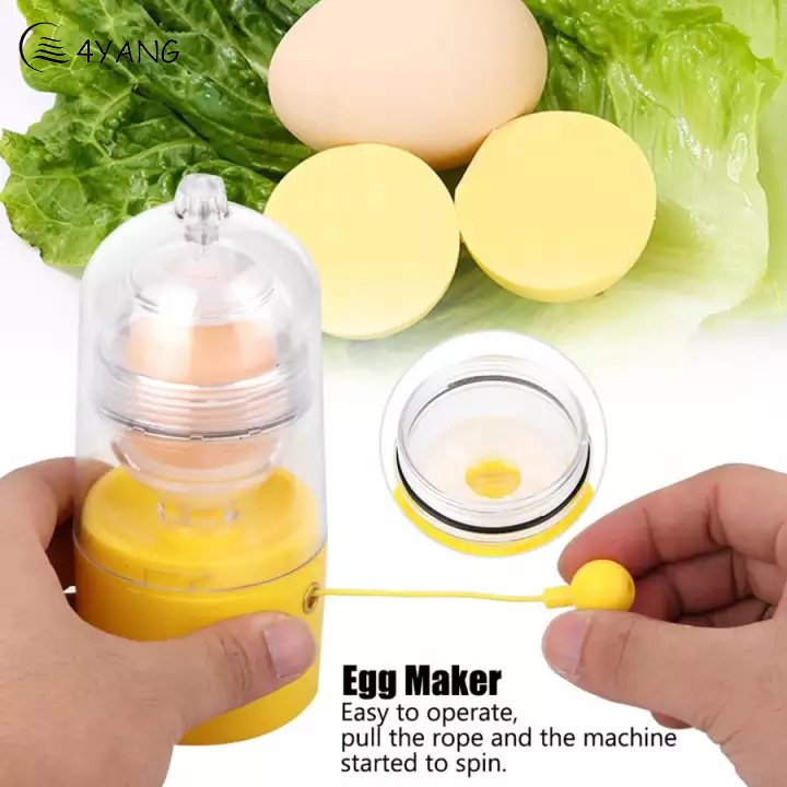 Máy Làm Trứng Vàng Đồ Tạo Hình Kéo Trứng Máy Lắc Trứng Máy Lắc Trứng Máy Lắc Trứng Trộn Màu Trắng Trứng Và Lòng Đỏ (Hộp Màu Tiếng Anh)