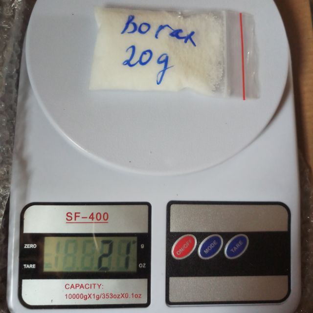 Borax ( hàn the) 20g ( nguyên liệu làm slime)