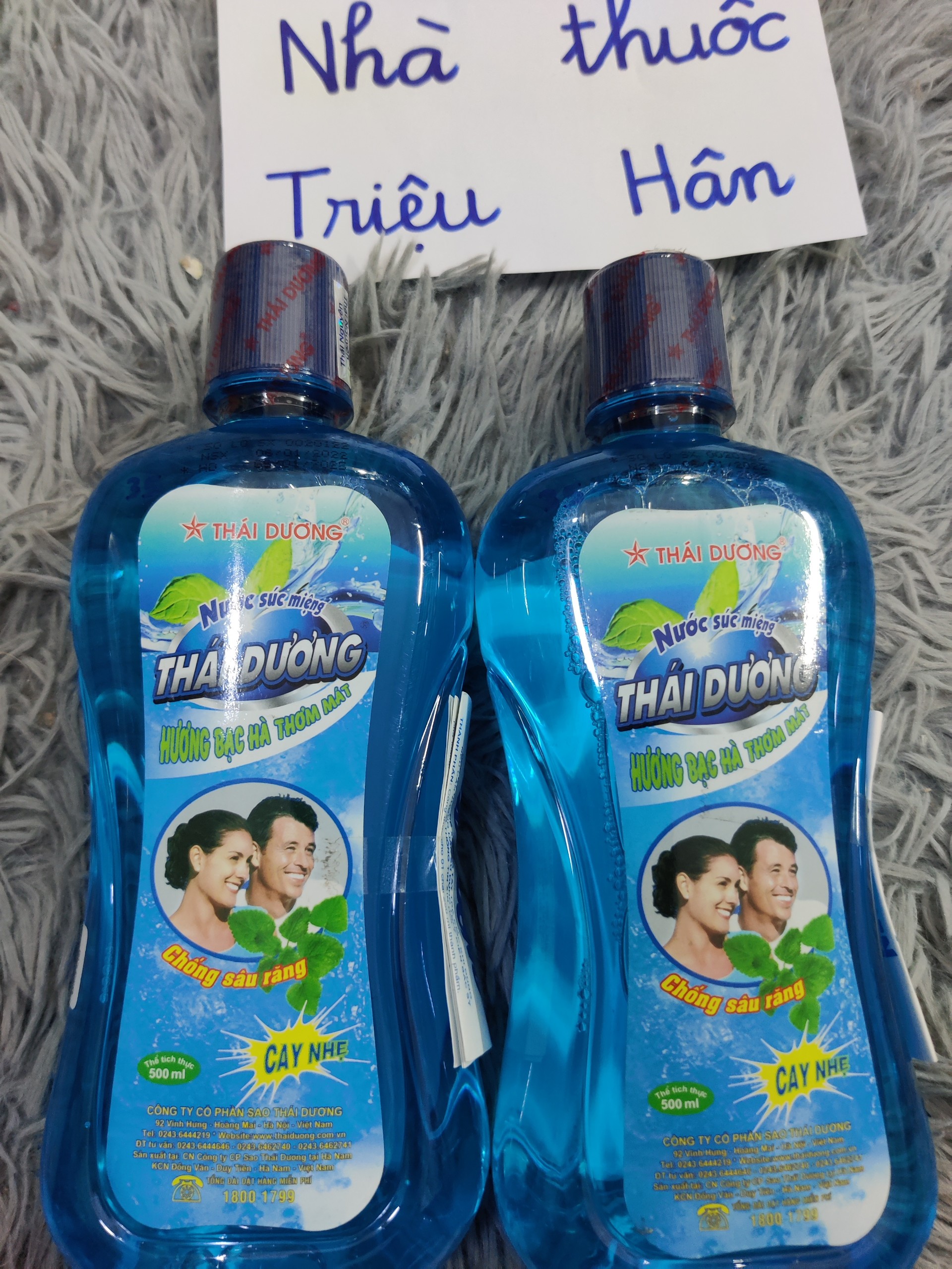 Nước súc miệng Thái Dương chống sâu răng
