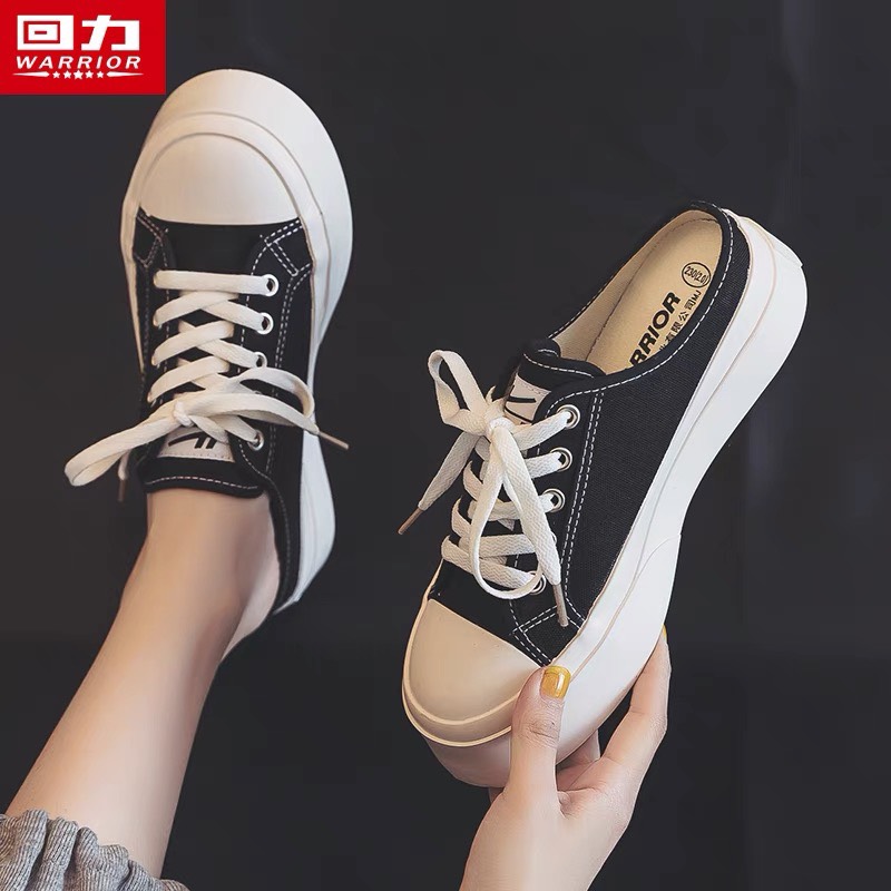 Giày sục nữ thể thao vải basic đế bánh mì siêu đẹp