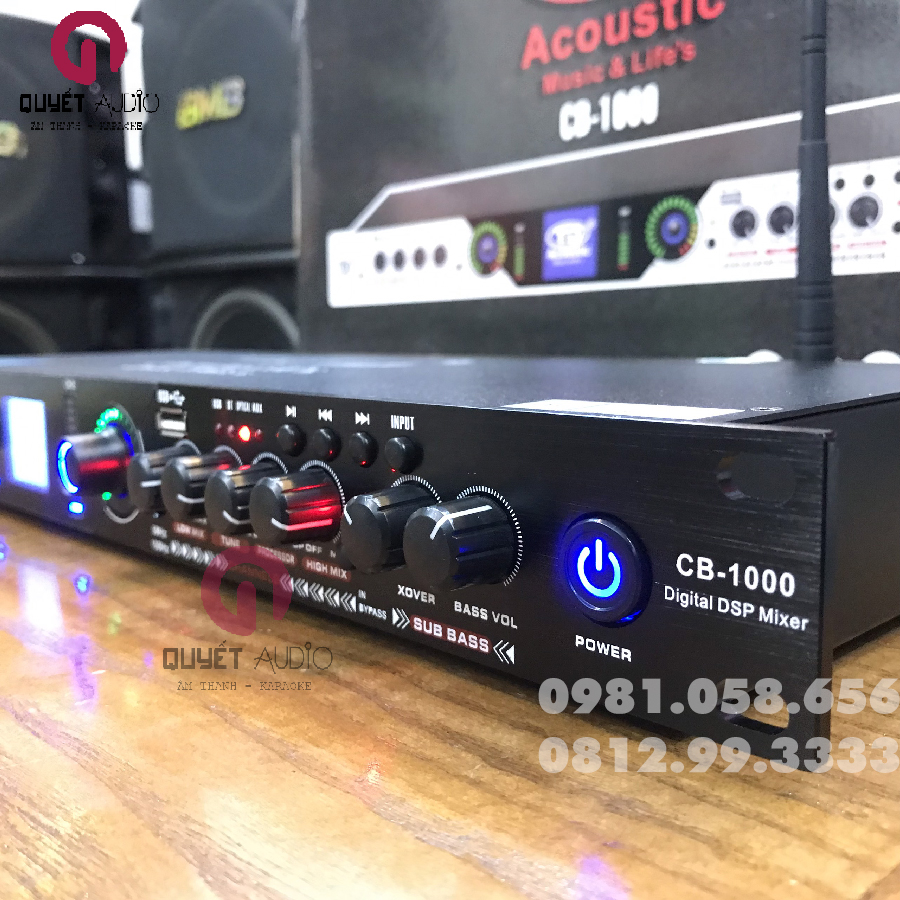 Nâng tiếng TD CB1000 (nặng~ 3kg) có cổn quang, bluetooth ( td cb 1000)