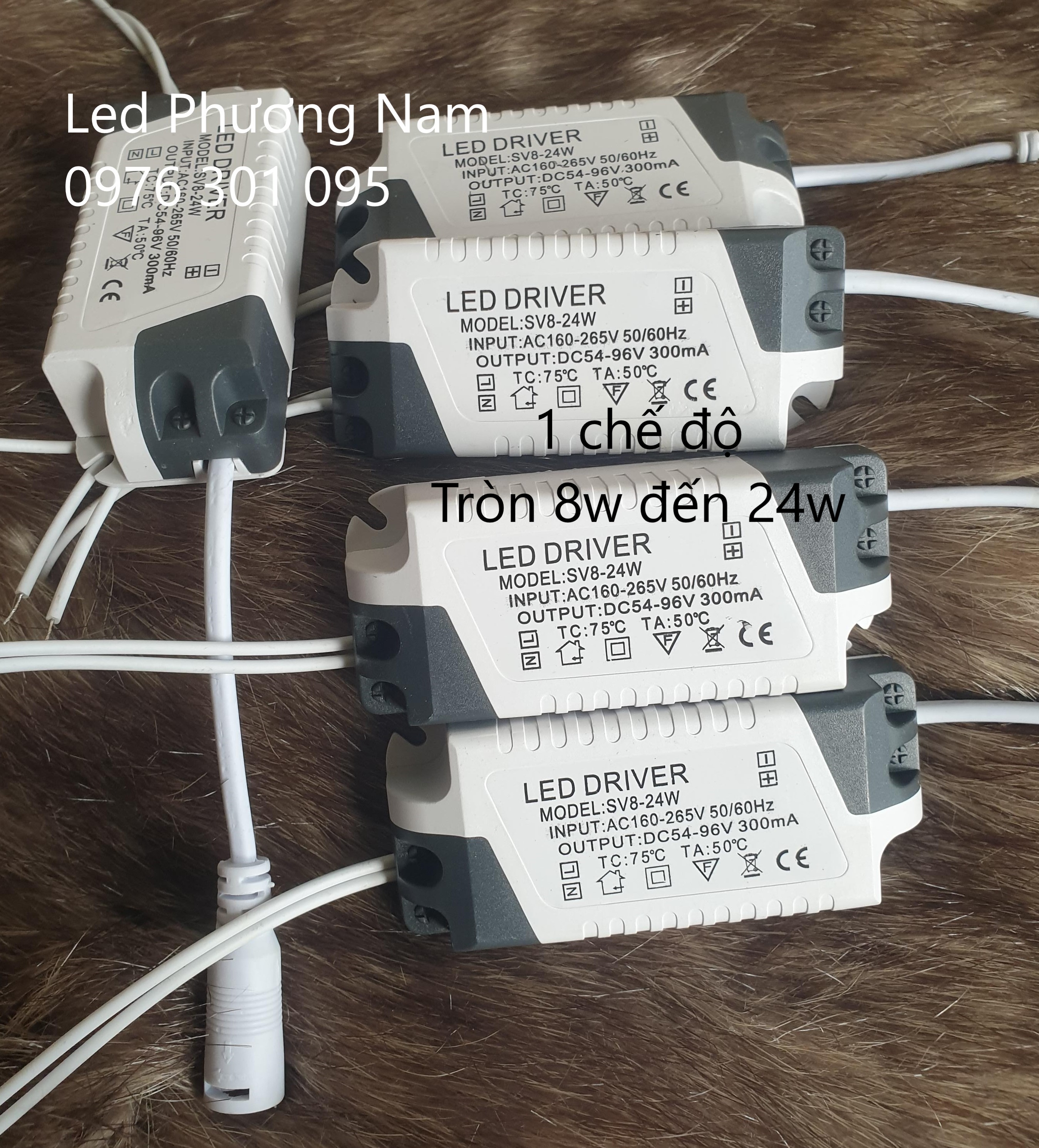 Tăng Phô Đèn Led 8W Đến 24W, Đèn âm trần và ốp nổi - Đèn Led Thiên Vân
