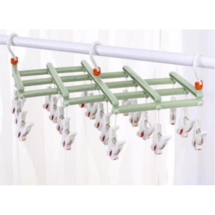 Móc Gấp Gọn Phơi Đồ Cho Em Bé - 29 Kẹp