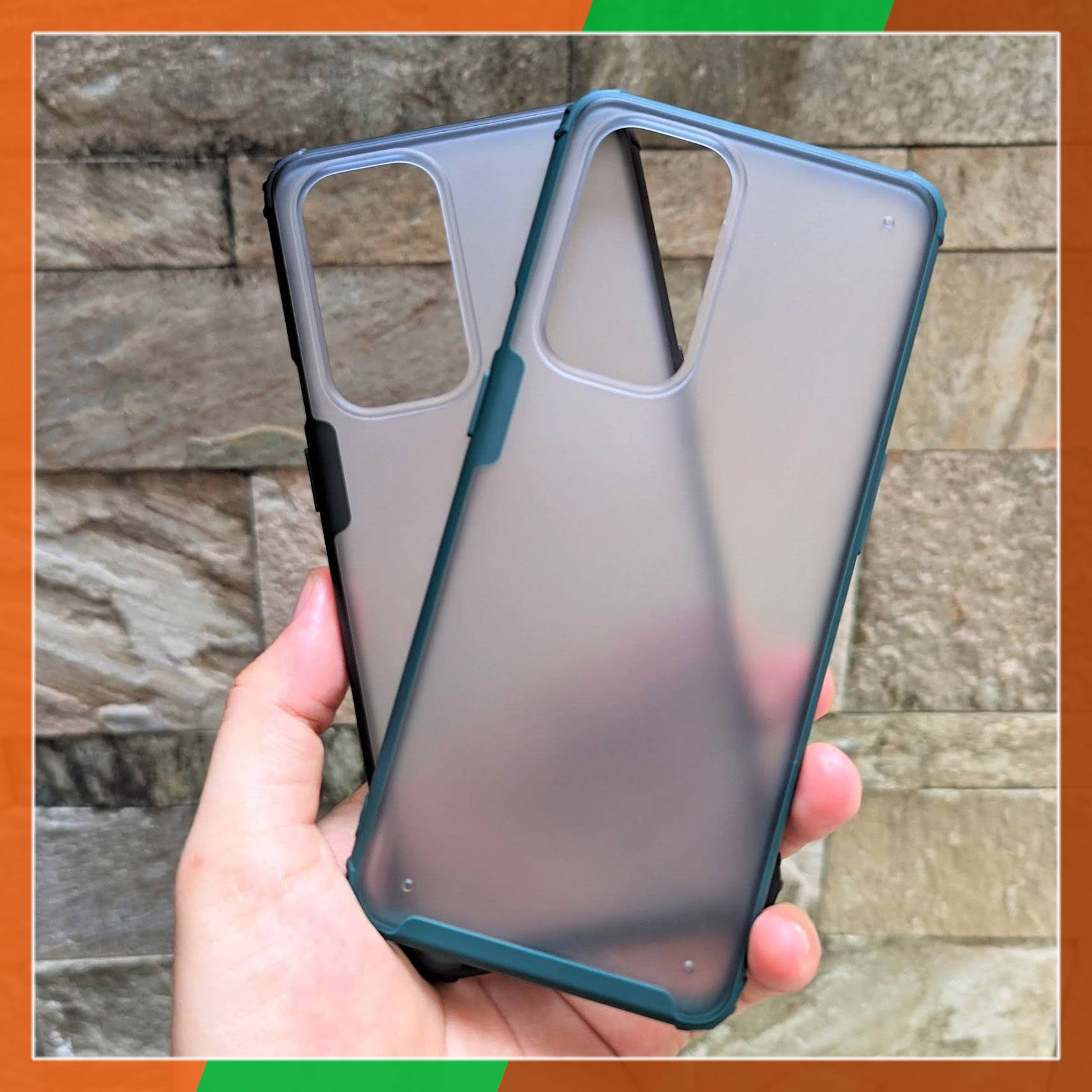 [HCM]Ốp lưng OnePlus 9 OnePlus 9 Pro nhám viền màu Ver 2