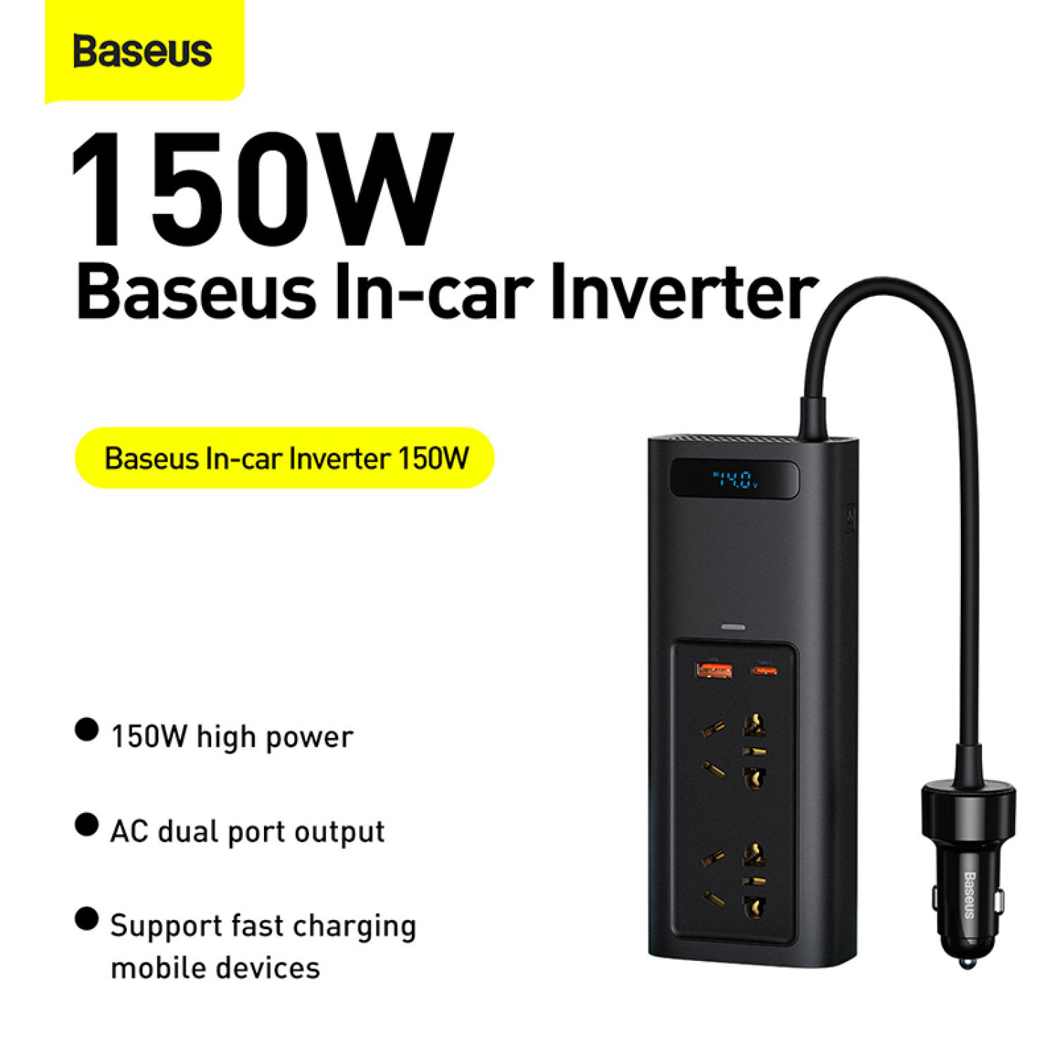 Bộ trạm sạc đa năng Baseus cho ô tô