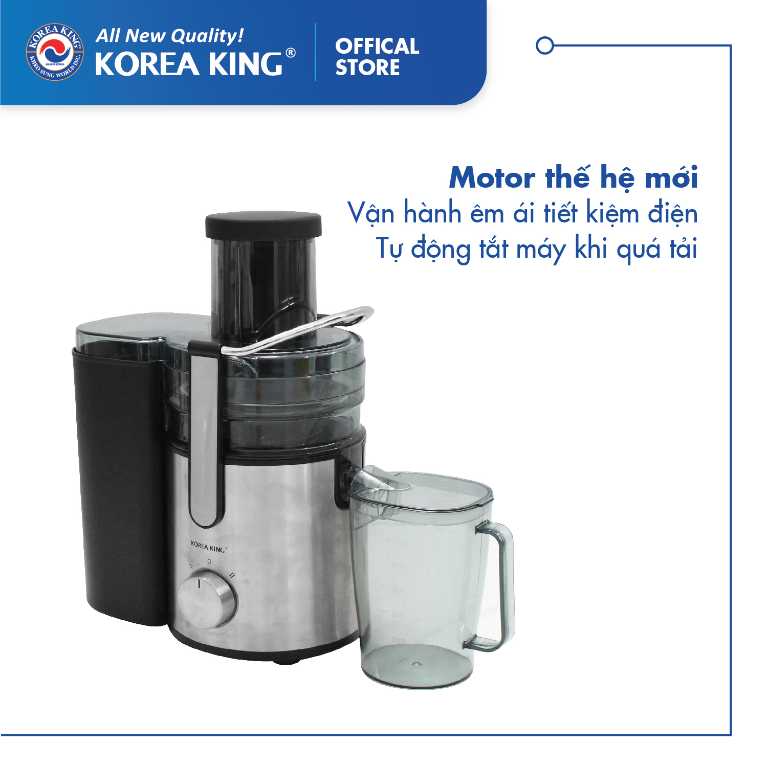 Máy ép trái cây Korea King PJ-800BS