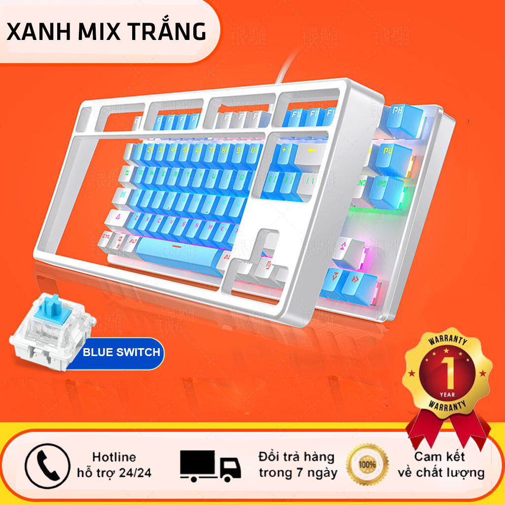 Bàn Phím Cơ K Dây | Top bán chạy Lazada Shopee Sendo Tiki 70 Bàn Phím Cơ Chơi Game K400 Led RGB 10 Chế Độ Khác Nhau, Bàn Phím Cơ Có Dây Chơi Game, Bàn Phím máy tính Dùng Văn Phòng Cực Đã - Bàn Phím Máy Tính Cho Nữ Siêu Cute - Bàn Phim Máy Tính Cơ Có Đèn Nháy Đổi Màu