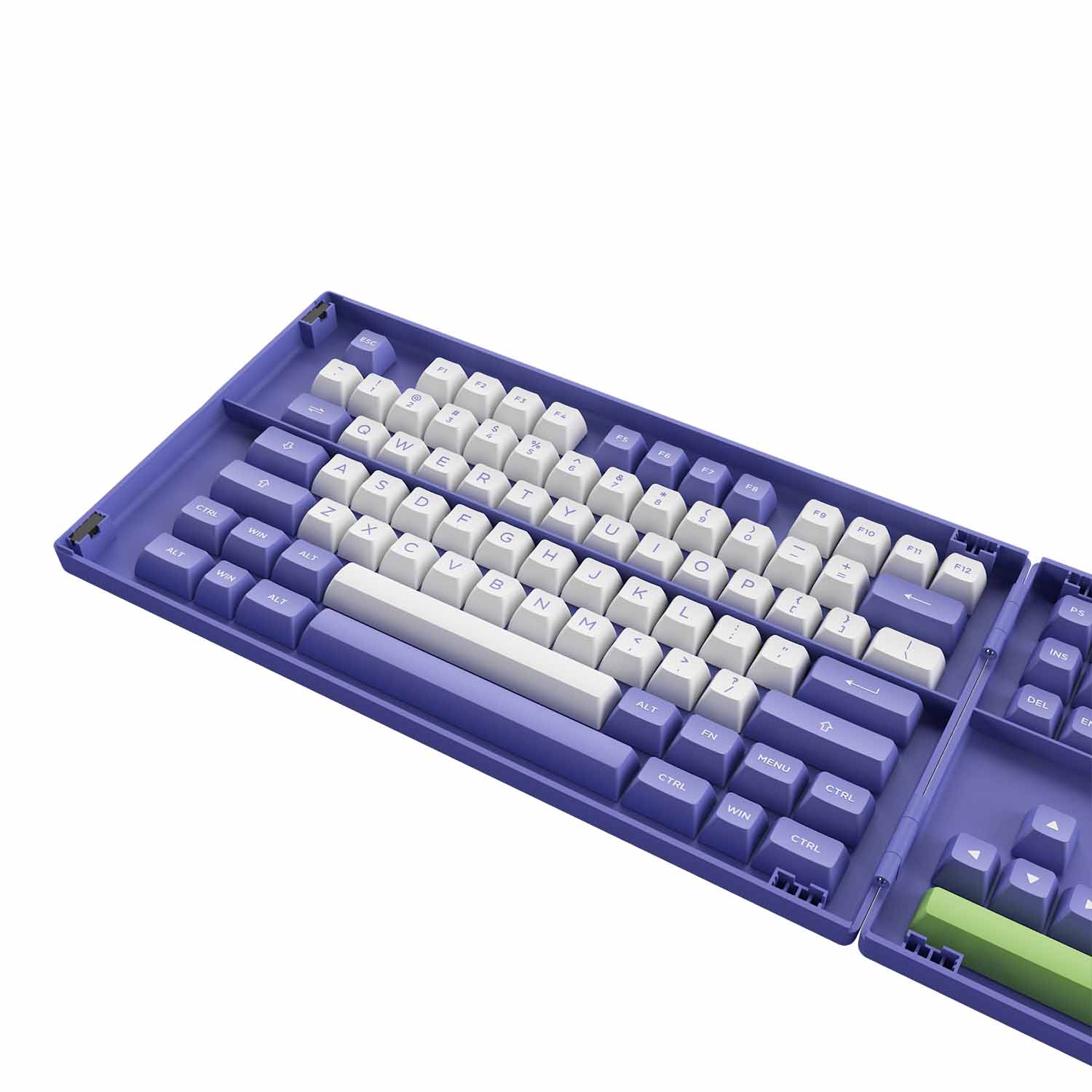 Bộ keycap AKKO Very Peri (PBT DoubleShot/ ASA profile/ 197 nút)