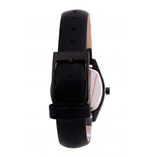 ĐỒNG HỒ NỮ JS-014LD JULIUS STAR HÀN QUỐC DÂY DA (ĐEN)