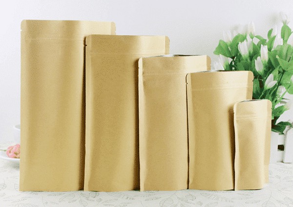 Túi Zip Giấy Bao Bì Thực Phẩm Khô (1kg)