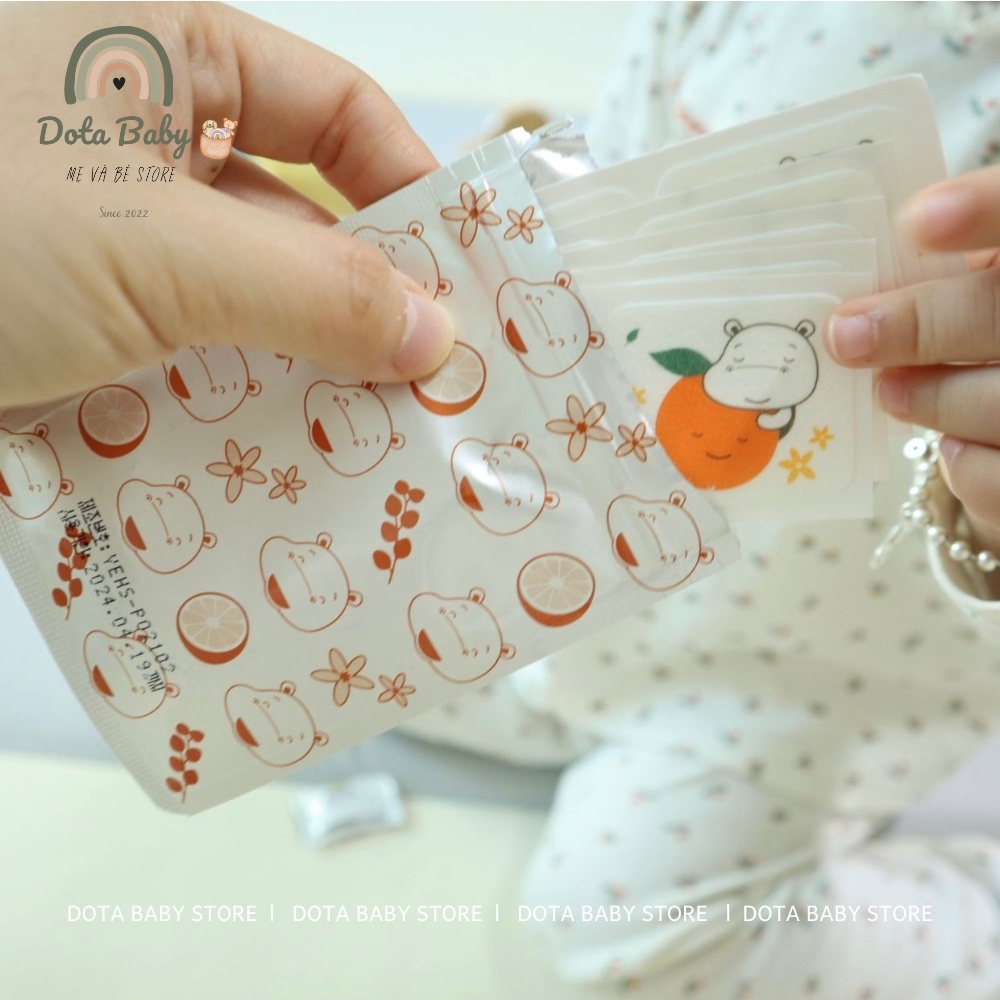 (Made in KOREA) Miếng Dán Tinh Dầu Thông Mũi HAMSOA Hàn Quốc Cho Bé
