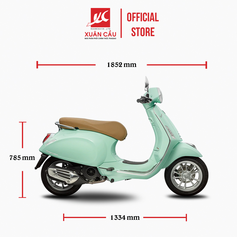 [Trả góp 0%] [Xe máy trả góp 0%]Xe máy Vespa Primavera ABS 125 iGet LED  - Mới 100%