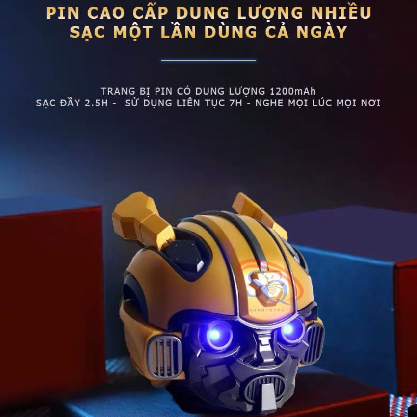Loa bluetooth Iron man Bumble Bee decor