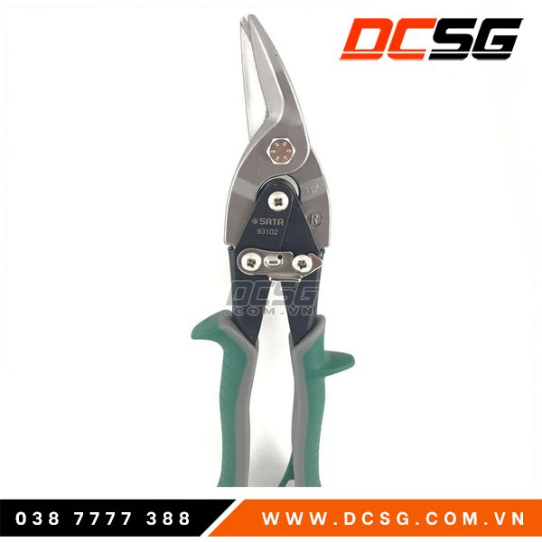 Kéo cắt tôn mũi cong trái Sata 93102