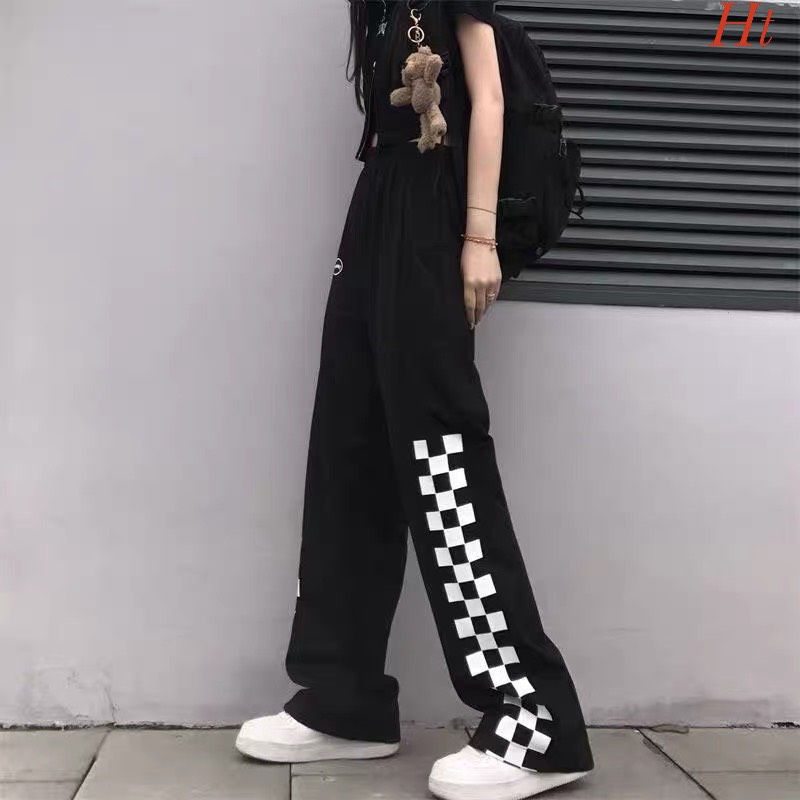 Quần bom chun Caro nam nữ mặc đẹp